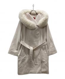 Max Mara Studio（マックスマーラ ストゥディオ）の古着「コート」｜ピンク