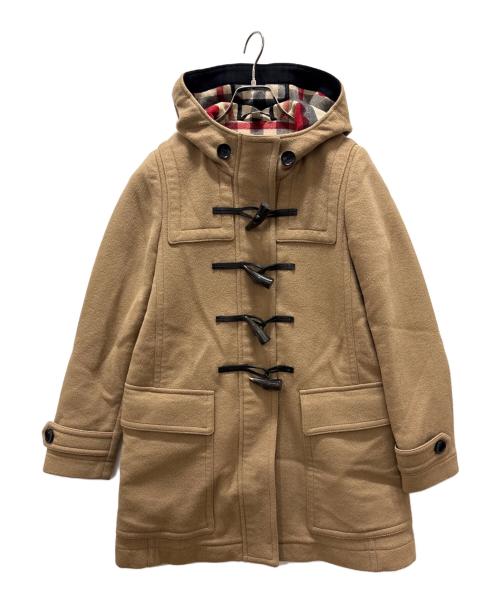 BURBERRY LONDON（バーバリーロンドン）BURBERRY LONDON (バーバリーロンドン) ハート×ノヴァチェックライナー ダッフルコート ブラウン サイズ:36の古着・服飾アイテム