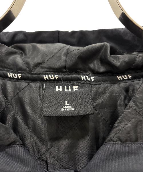 HUF（ハフ）HUF (ハフ) ジャケット ブラック サイズ:Lの古着・服飾アイテム