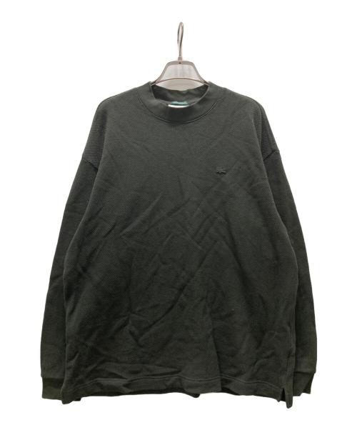 LACOSTE（ラコステ）LACOSTE (ラコステ) URBAN RESEARCH DOORS (アーバンリサーチドアーズ) 鹿の子L/Sカットソー/thick pique mock long-sleeve グリーン サイズ:Mの古着・服飾アイテム