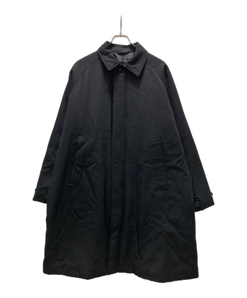 BEAMS（ビームス）BEAMS (ビームス) ステンカラーコート ブラック サイズ:Sの古着・服飾アイテム