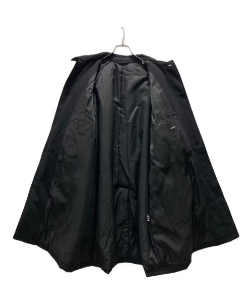 BEAMS（ビームス）BEAMS (ビームス) ステンカラーコート ブラック サイズ:Sの古着・服飾アイテム