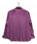 MAISON SPECIAL (メゾンスペシャル) Split Georgette Regular Collar Shirt パープル サイズ:02：5000円