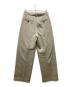 CLANE (クラネ) 2WAY TUCK STRAIGHT PANTS ベージュ サイズ:2：16000円