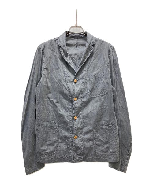 KOLOR（カラー）KOLOR (カラー) シャツテーラードジャケット インディゴ サイズ:2の古着・服飾アイテム
