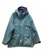 WOOLRICHウールリッチ）の古着「USA製シェル中綿ジャケット」｜スカイブルー