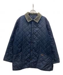 Barbour（バブアー）の古着「英国製キルティングコート」｜ネイビー