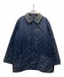 Barbour（バブアー）の古着「英国製キルティングコート」｜ネイビー
