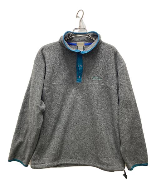 L.L.Bean（エルエルビーン）L.L.Bean (エルエルビーン) スナップフリーススウェット グレー サイズ:記載なしの古着・服飾アイテム