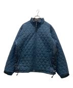 NIKE ACGナイキエーシージー）の古着「古着キルティングジャケット/プリマロフト」｜ネイビー