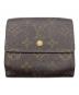 LOUIS VUITTON（ルイ ヴィトン）の古着「ポルトモネ・ビエ カルトクレディ」｜ブラウン