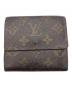 LOUIS VUITTON (ルイ ヴィトン) ポルトモネ・ビエ カルトクレディ ブラウン：8000円