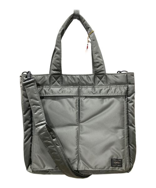 PORTER（ポーター）PORTER (ポーター) タンカー トートバッグ グレーの古着・服飾アイテム