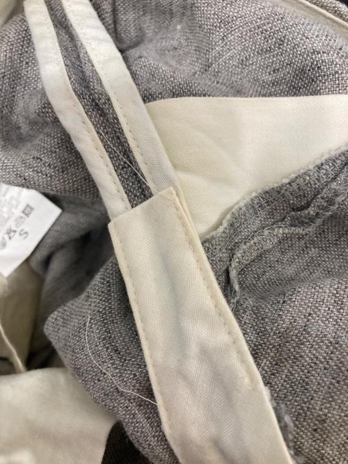 HAVERSACK（ハバーサック）HAVERSACK (ハバーサック) リネンパンツ グレー サイズ:Sの古着・服飾アイテム