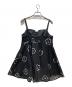 POPPY (ポピー) ゴールドフラワーデニムチュニック/GOLD FLOWER DENIM TUNIC ブラック サイズ:Free：9000円
