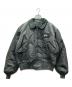 ALPHA INDUSTRIES（アルファインダストリーズ）の古着「フライトジャケット」｜グリーン
