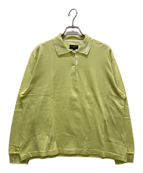 BURBERRY GOLF（バーバリーゴルフ）BURBERRY GOLF (バーバリーゴルフ) ポロシャツ 黄緑 サイズ:LLの古着・服飾アイテム