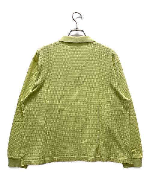 BURBERRY GOLF（バーバリーゴルフ）BURBERRY GOLF (バーバリーゴルフ) ポロシャツ 黄緑 サイズ:LLの古着・服飾アイテム