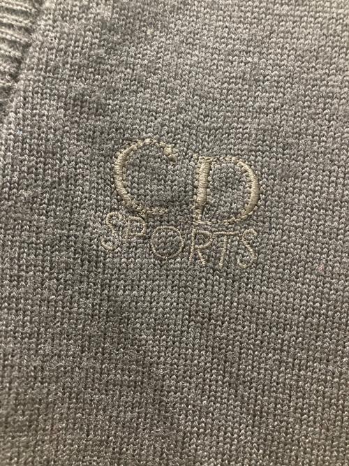 Christian Dior Sports（クリスチャン ディオールスポーツ）Christian Dior Sports (クリスチャン ディオールスポーツ) ニットベスト ブラック サイズ:LLの古着・服飾アイテム