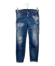 DSQUARED2（ディースクエアード）の古着「デニムパンツ」｜インディゴ