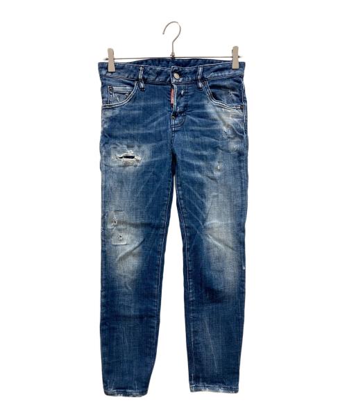 DSQUARED2（ディースクエアード）DSQUARED2 (ディースクエアード) デニムパンツ インディゴ サイズ:34の古着・服飾アイテム