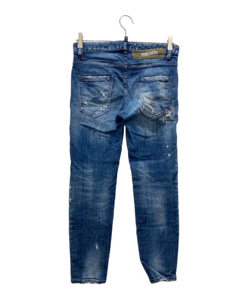 DSQUARED2（ディースクエアード）DSQUARED2 (ディースクエアード) デニムパンツ インディゴ サイズ:34の古着・服飾アイテム