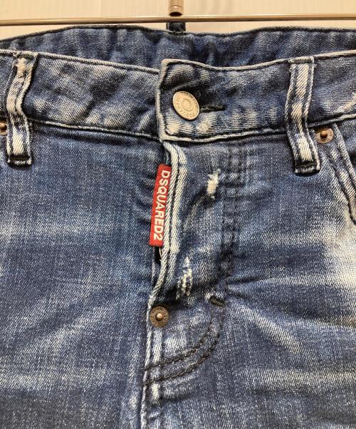 DSQUARED2（ディースクエアード）DSQUARED2 (ディースクエアード) デニムパンツ インディゴ サイズ:34の古着・服飾アイテム