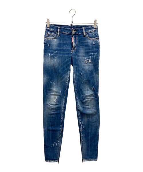 DSQUARED2（ディースクエアード）DSQUARED2 (ディースクエアード) Super skinny jean インディゴ サイズ:34の古着・服飾アイテム