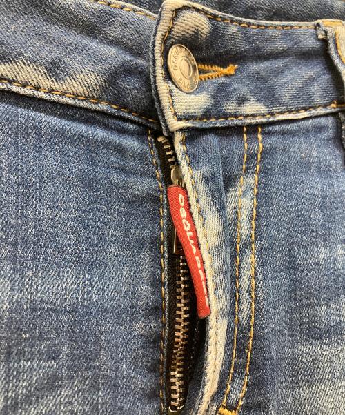 DSQUARED2（ディースクエアード）DSQUARED2 (ディースクエアード) Super skinny jean インディゴ サイズ:34の古着・服飾アイテム