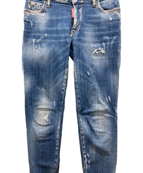 DSQUARED2（ディースクエアード）DSQUARED2 (ディースクエアード) Super skinny jean インディゴ サイズ:34の古着・服飾アイテム