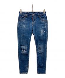 DSQUARED2（ディースクエアード）の古着「デニムパンツ」｜インディゴ