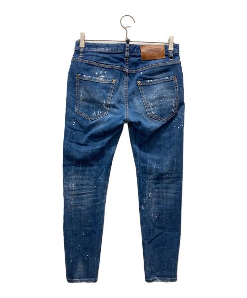 DSQUARED2（ディースクエアード）DSQUARED2 (ディースクエアード) デニムパンツ インディゴ サイズ:34の古着・服飾アイテム