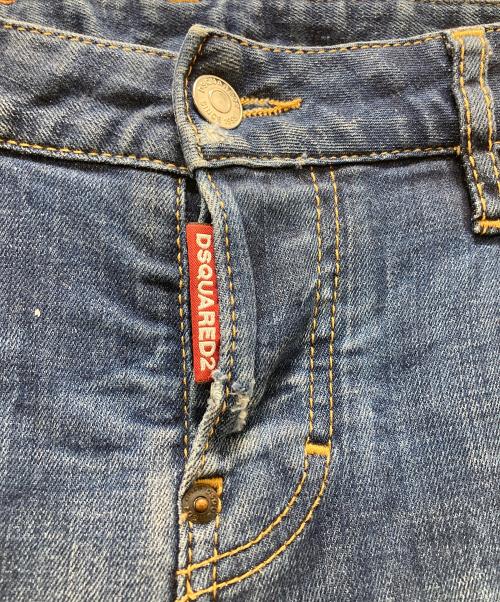 DSQUARED2（ディースクエアード）DSQUARED2 (ディースクエアード) デニムパンツ インディゴ サイズ:34の古着・服飾アイテム