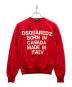 DSQUARED2（ディースクエアード）の古着「ロゴニット」｜レッド
