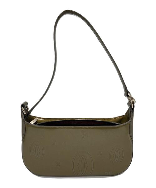 Cartier（カルティエ）Cartier (カルティエ) ハッピーバースデーバッグ 黄緑の古着・服飾アイテム