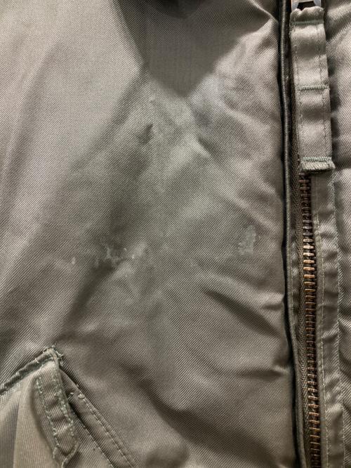 MILITARY（ミリタリー）MILITARY (ミリタリー) フライトジャケット オリーブ サイズ:Lの古着・服飾アイテム