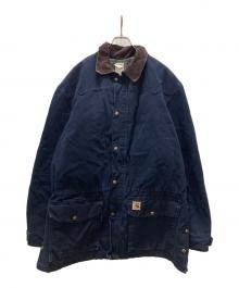 CarHartt（カーハート）の古着「ダック地ワークジャケット」｜ネイビー