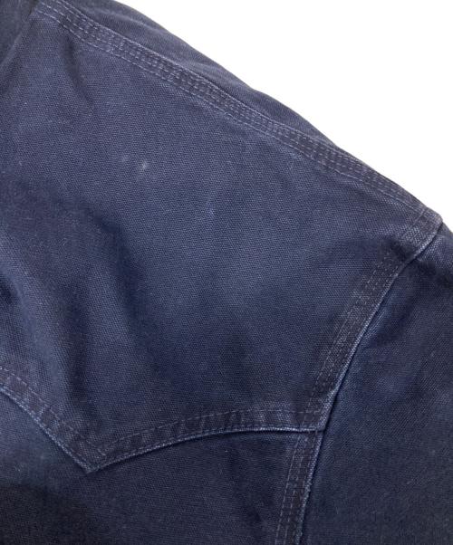 CarHartt（カーハート）CarHartt (カーハート) ダック地ワークジャケット ネイビー サイズ:記載無しの古着・服飾アイテム