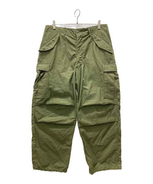 US ARMY（ユーエスアーミー）US ARMY (ユーエスアーミー) 70s M-65 フィールドパンツ オリーブ サイズ:Mの古着・服飾アイテム