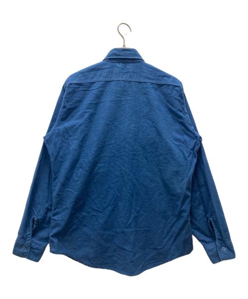 FIVE BROTHER（ファイブブラザー）FIVE BROTHER (ファイブブラザー) 80sシャモアクロスシャツ スカイブルー サイズ:Mの古着・服飾アイテム