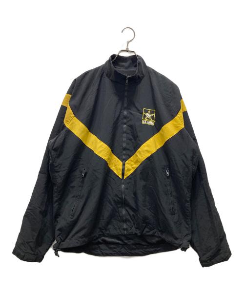 US ARMY（ユーエスアーミー）US ARMY (ユーエスアーミー) APFU トレーニングジャケット 後期 ブラック サイズ:MEDIUMの古着・服飾アイテム