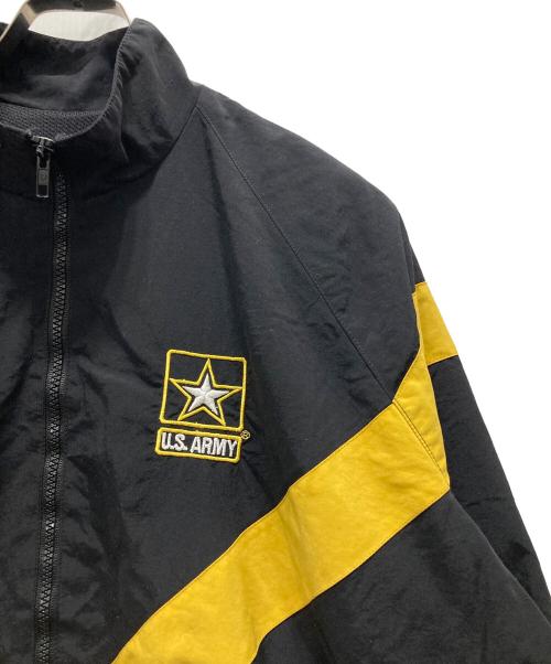 US ARMY（ユーエスアーミー）US ARMY (ユーエスアーミー) APFU トレーニングジャケット 後期 ブラック サイズ:MEDIUMの古着・服飾アイテム