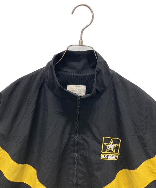 US ARMY（ユーエスアーミー）US ARMY (ユーエスアーミー) APFU トレーニングジャケット 後期 ブラック サイズ:MEDIUMの古着・服飾アイテム