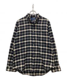 RALPH LAUREN（ラルフローレン）の古着「シャツ」｜ブラック