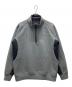 BRIEFING（ブリーフィング）の古着「WARM 3D LOGO HALF ZIP」｜グレー