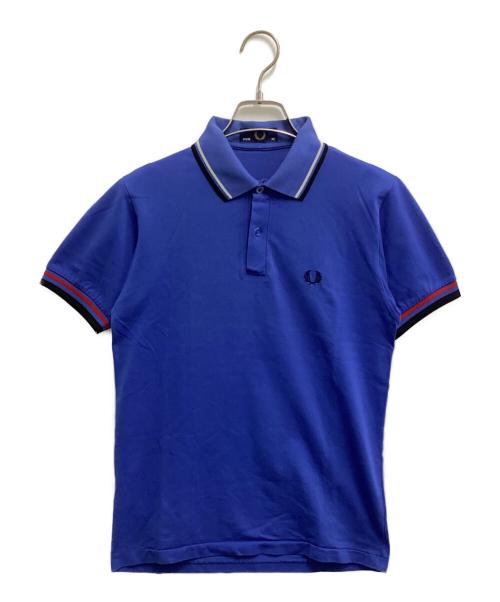 FRED PERRY（フレッドペリー）FRED PERRY (フレッドペリー) 半袖ポロシャツ ブルー サイズ:36の古着・服飾アイテム