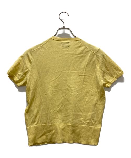 POLO RALPH LAUREN（ポロ・ラルフローレン）POLO RALPH LAUREN (ポロ・ラルフローレン) 半袖カーディガン イエロー サイズ:Sの古着・服飾アイテム