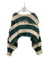 POPPY (ポピー) BORDER KNIT CARDIGAN ベージュ サイズ:FREE：4000円