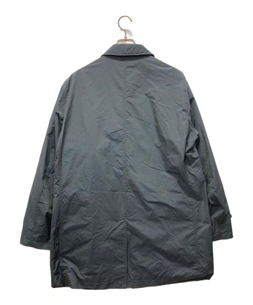 dunhill（ダンヒル）dunhill (ダンヒル) 欧州製ステンカラーコート グレー サイズ:Mの古着・服飾アイテム
