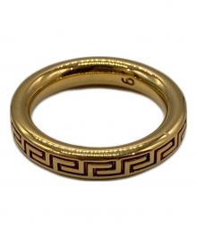 VERSACE（ヴェルサーチェ）の古着「エングレイブド グリークキー リング」